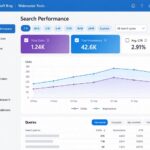 SEO Bing su Bing Webmaster Tools con clic, impressioni e performance di ricerca