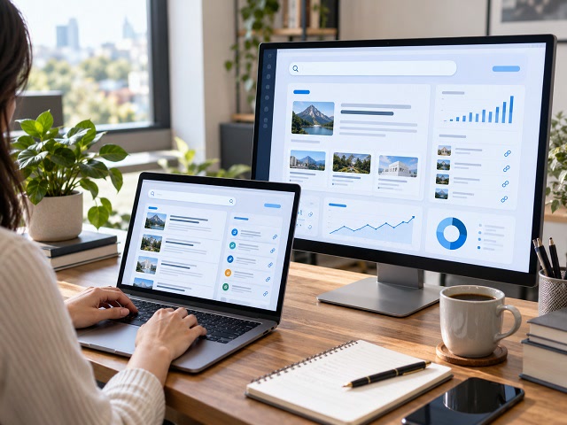 Ottimizzazione AI Search con analisi dei risultati di ricerca e contenuti web