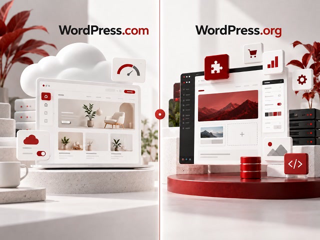 WordPress.com e WordPress.org a confronto: hosting gestito, personalizzazione del sito, plugin e funzionalità